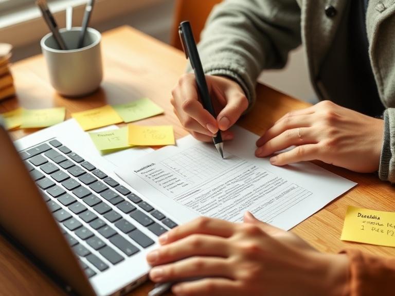Preparing a scholarship application essay