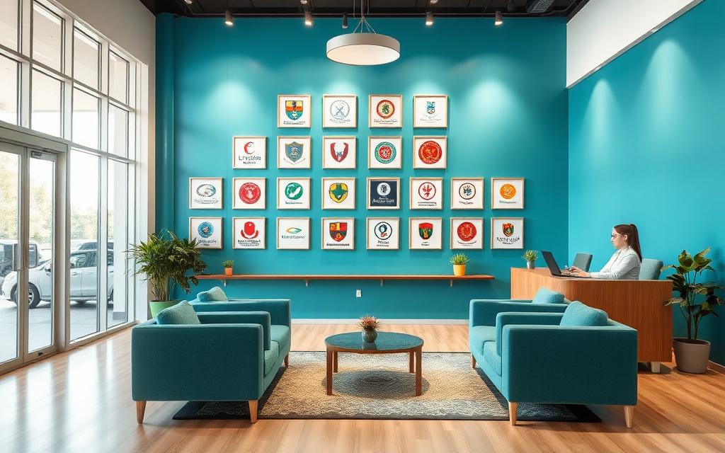 Reception lounge at the Bakerwell Petaling Jaya office